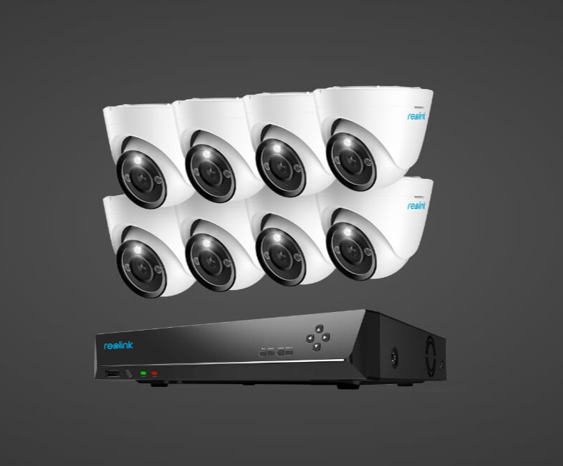 Reolink 12MP HD PoE Person Detection Security System with Color Night Vision - Secure IT Global