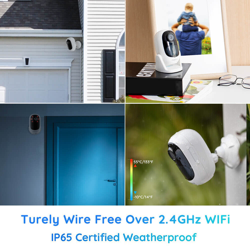 Reolink 3MP Battery Powered Wireless Home Outdoor 2-Way Talk Security Camera - Secure IT Global