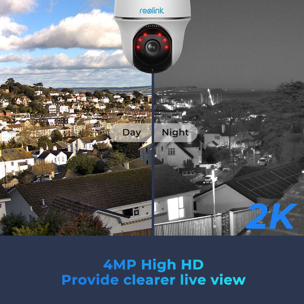 Reolink 2K 4G LTE Wireless Pan Tilt Solar/Battery Powered WiFi Security Camera - Secure IT Global