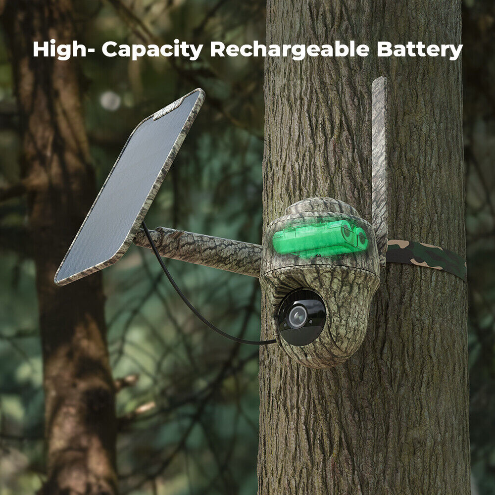 Reolink Pan Tilt 4G LTE Solar Wireless Cellular Camera KEEN Ranger PT Waterproof