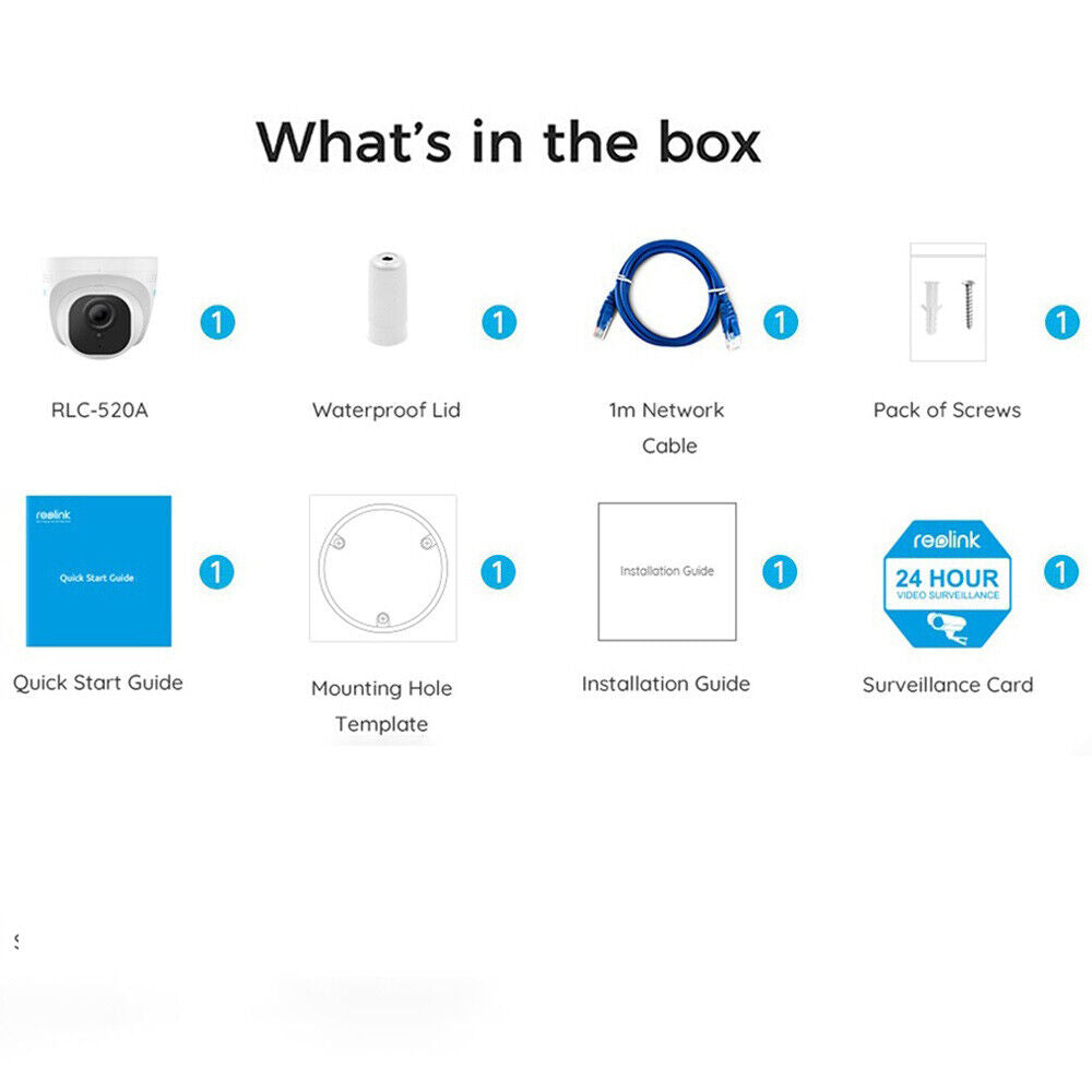 Reolink 5MP PoE IP 2-Way Audio Person Vehicle Detect Waterproof Security Camera - Secure IT Global
