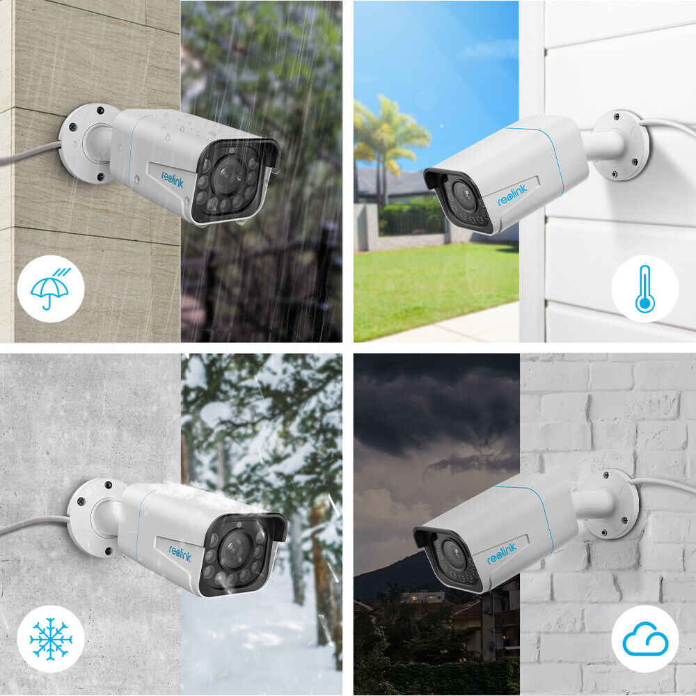 Reolink 4K 8MP PoE IP 5X Optical Zoom 2-Way Audio Spotlight Security Camera - Secure IT Global