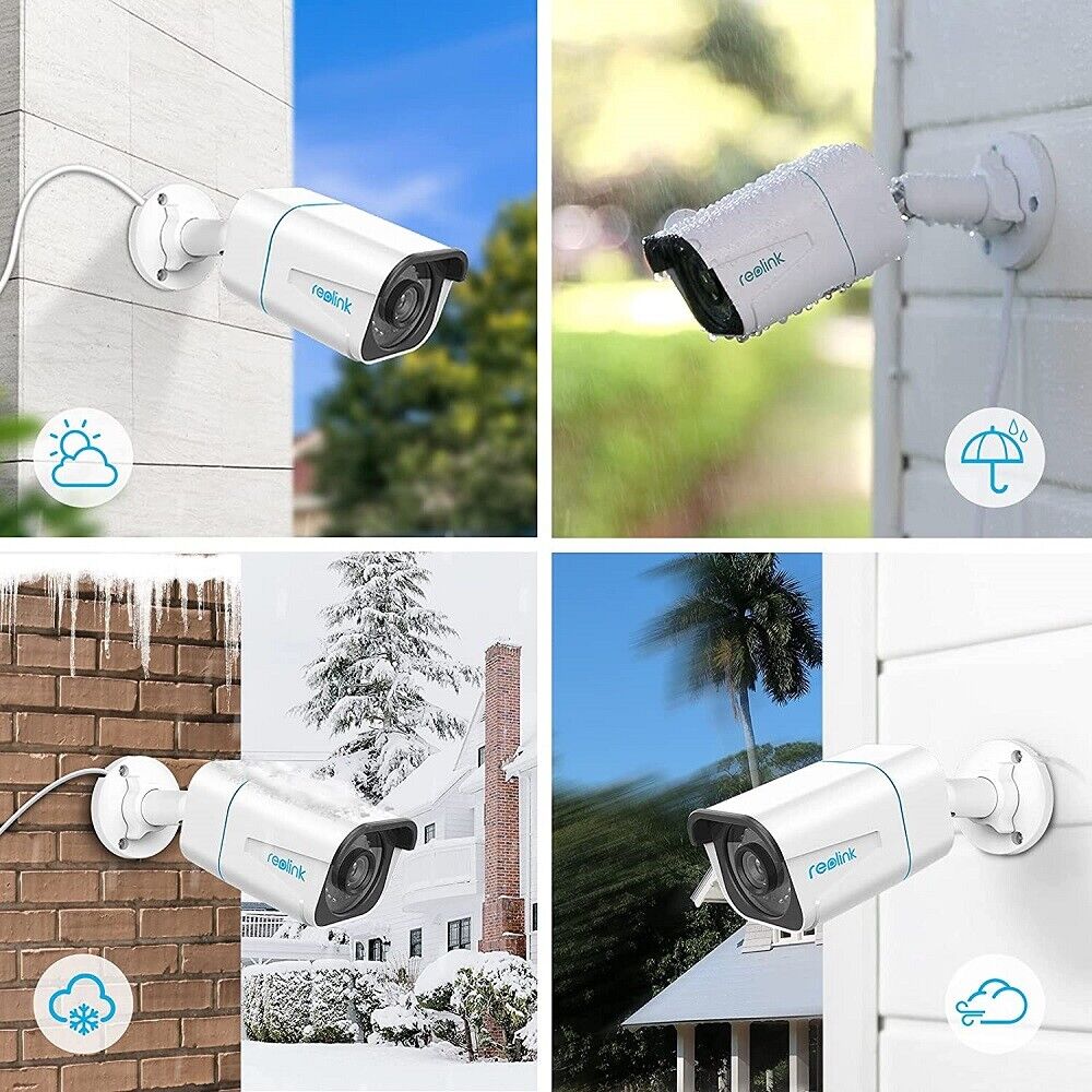 Reolink IP PoE Bullet 4K Ultra HD Smart Person/Vehicle Alerts Security Camera - Secure IT Global