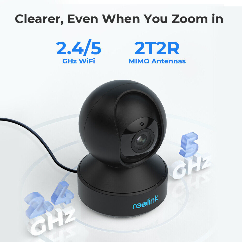Reolink Plug-in WiFi 5MP HD 3X Optical Zoom Two Way Audio PTZ Security Camera - Secure IT Global