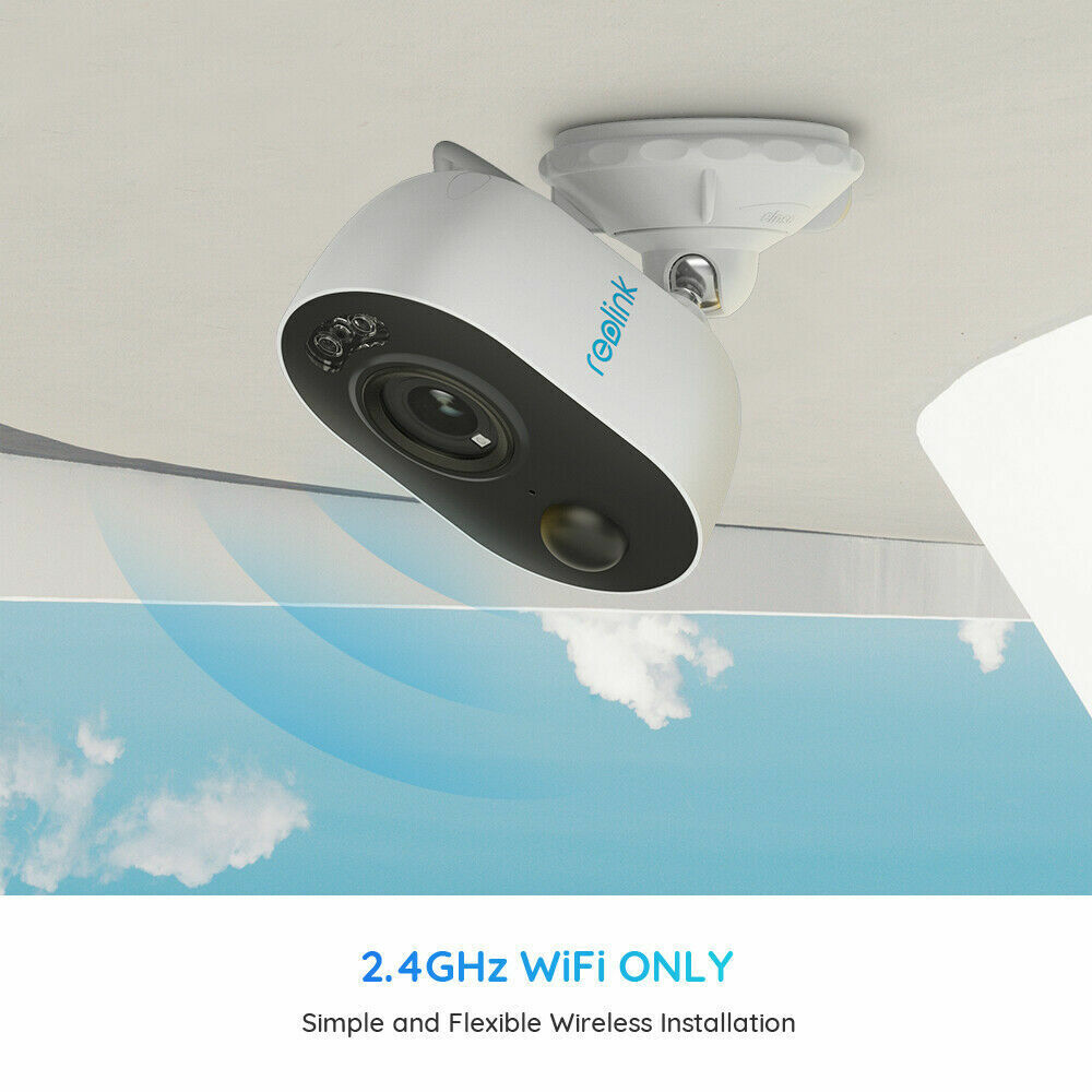 Reolink Spotlight WiFi LED Security Camera 1080p Full HD Outdoor PIR 2-Way Audio - Secure IT Global
