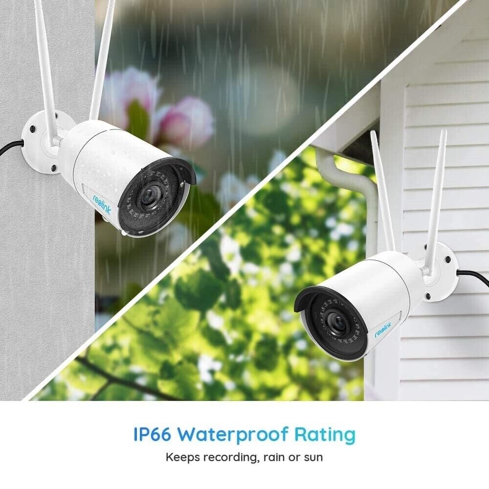 Reolink 2.4 5GHz IP66 Dual Band WiFi Outdoor 4MP With Audio Security Camera - Secure IT Global