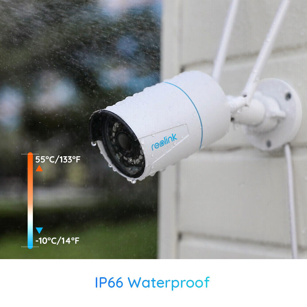 Reolink Wifi/PoE Bullet SecurityCamera-5MP, IP66 Weatherproof 100ft Night Vision - Secure IT Global