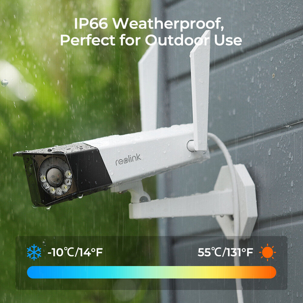 Reolink 180° Panorama 4K WiFi Audio Ultra-Wide Angle Dual Lens Security Camera - Secure IT Global
