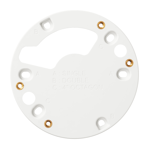 Hanwha Techwin SBD-110GP Adaptor plate for Single Double Security Accessory