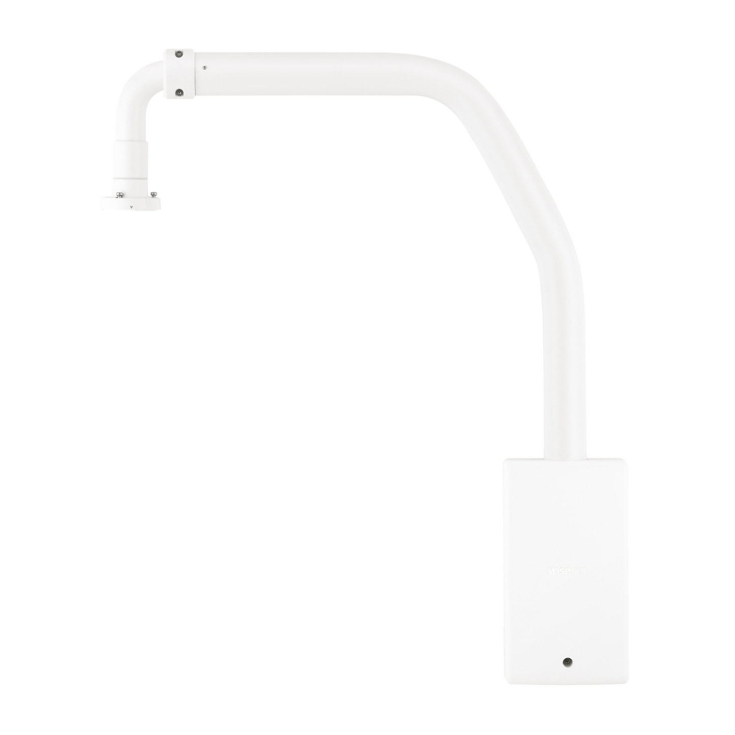 Hanwha Techwin SBP-156LMW Parapet Mount White Color Aluminum Security Accessory