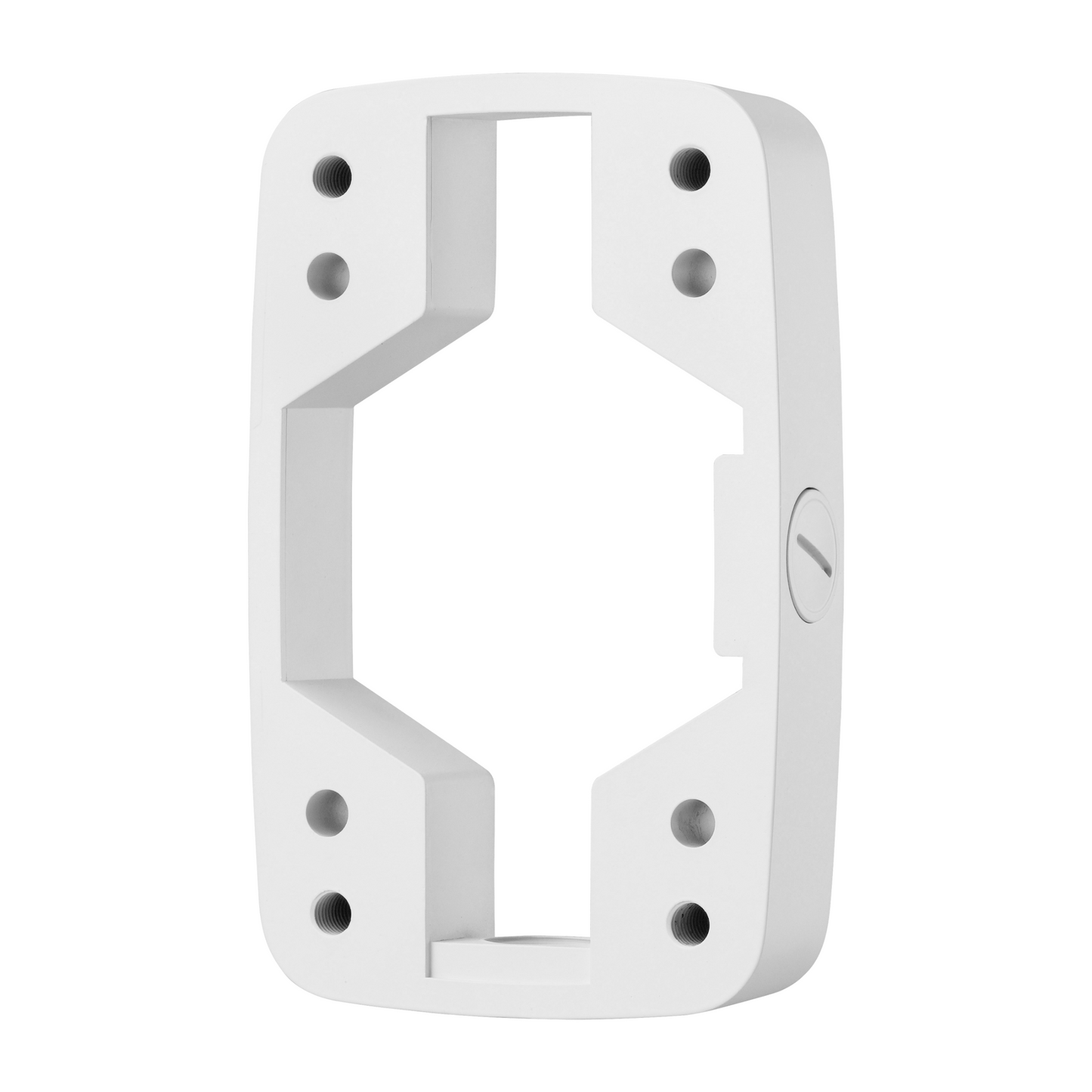 Hanwha Techwin SBP-300BW Wall Mount Base  (White) Aluminum Security Accessory