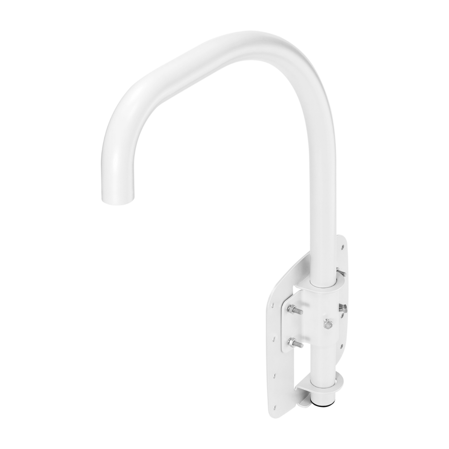 Hanwha Techwin SBP-300LMW Parapet Mount Security Accessory (White) Color