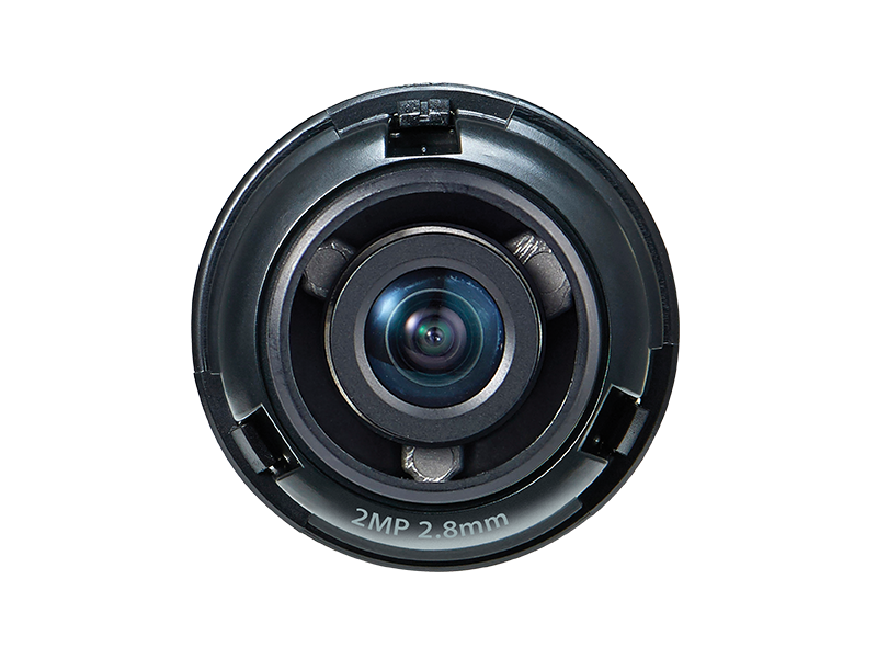 Hanwha Techwin SLA-2M2800Q  2MP CMOS  2.8mm fixed focal Security Camera lens