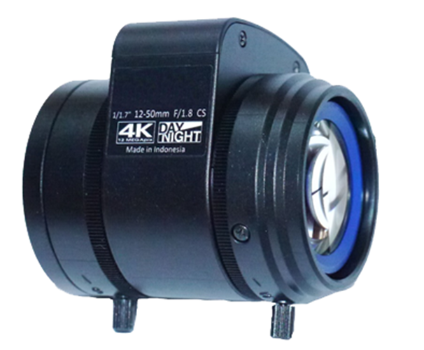 Hanwha Techwin SLA-T-M1250DN DC-iris 12MP 12~50mm Security Camera Lens