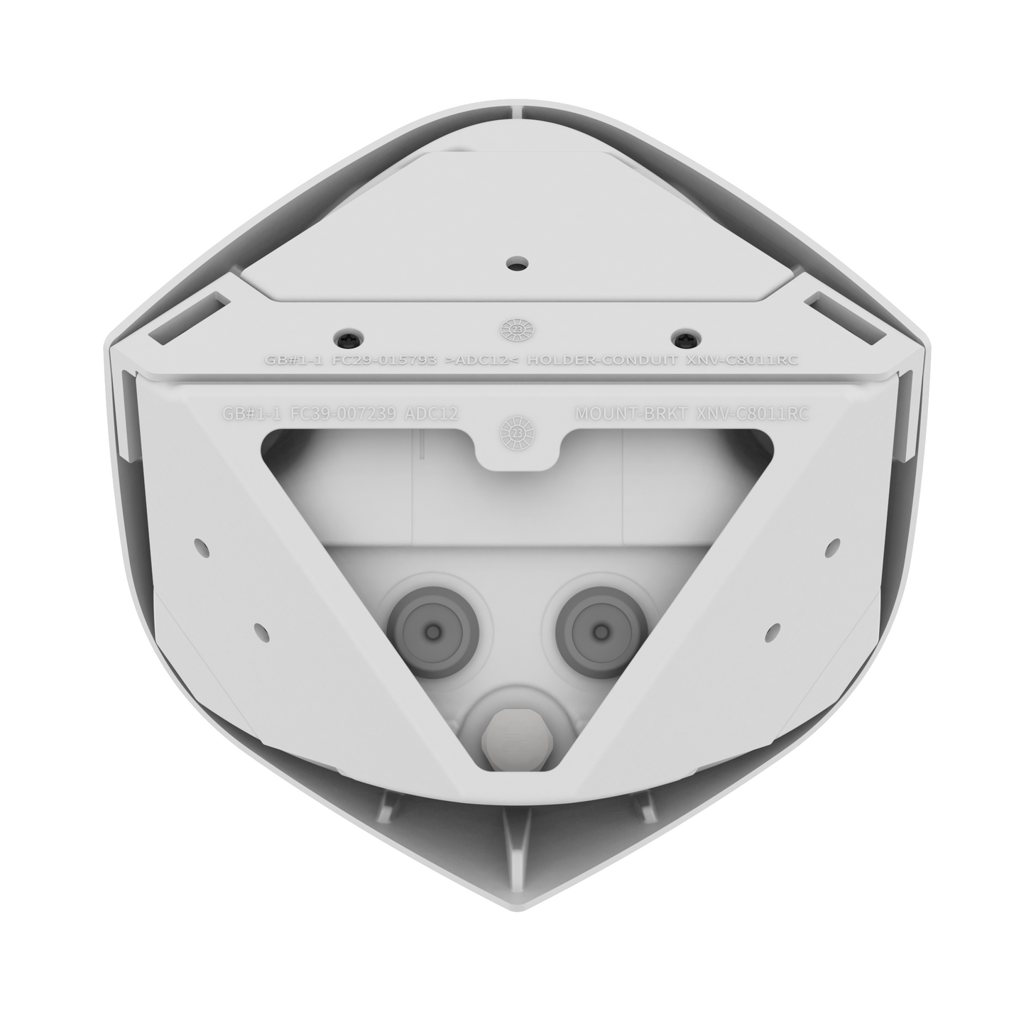 Hanwha Vision TNV-C7013RC Wisenet Q POE 3MP AI Vandal Corner IP Security Camera