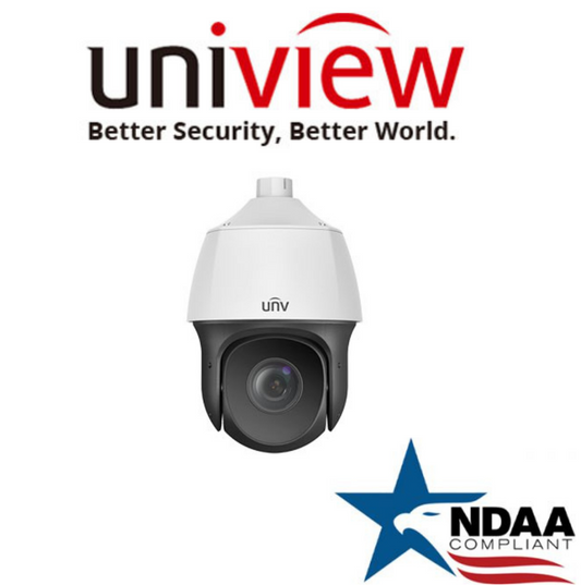 Uniview IPC6612SR-X25-VG PTZ NDAA Security Camera.Uniview 2MP PTZ IP Camera for outdoor video surveillance