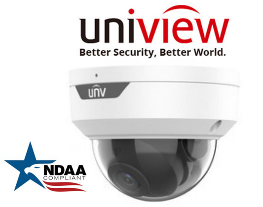 Uniview IPC322LB-AF28WK-G WIFI NDAA Dome Security Camera.Uniview 2MP WiFi Dome Camera Outdoor IP67 IK10