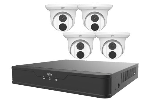 Uniview 4 channel NVR with PoE cameras and ONVIF support-Secure IT Global