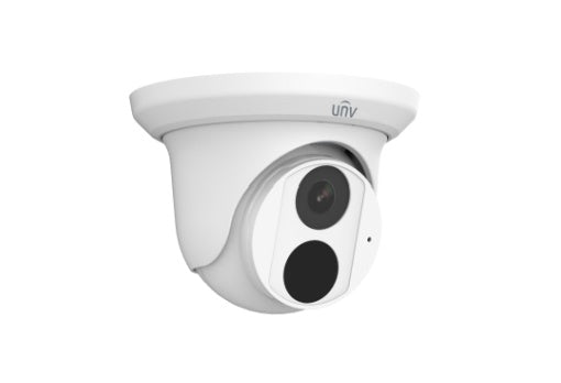 Uniview EC-T4F28M-V3 4MP NDAA Turret Security Camera.Uniview 4MP IP dome camera with mic for outdoor surveillance