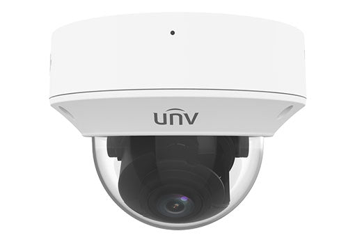 Uniview 4MP NDAA compliant vandal proof dome IP camera with varifocal lens for outdoor surveillance