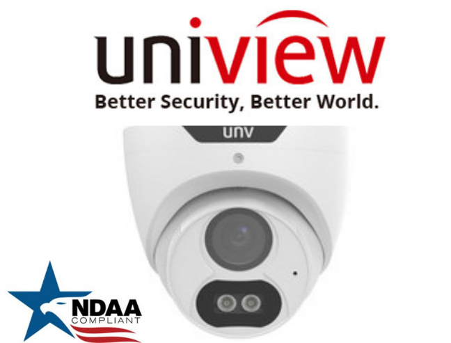UNV UAC-T125-AF28M-W 5MP ColorHunter Turret Camera.Uniview 5MP ColorHunter Security Camera with HD-TVI Technology