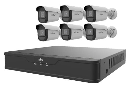 Uniview 8 channel NVR with 2TB HDD for IP camera system-Secure IT Global