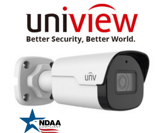 Uniview IPC2122SB-ADF28KM-I0 LightHunter NDAA Bullet Camera.UNV IP67 bullet security camera for outdoor video surveillance