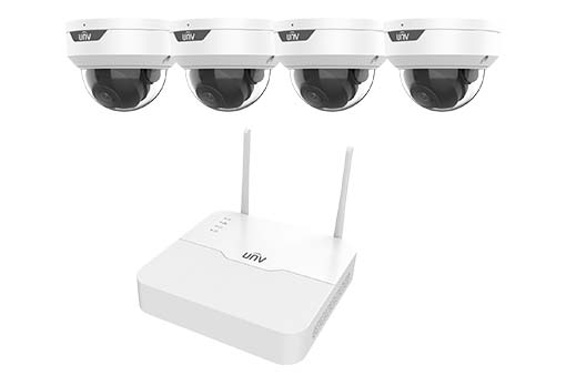 UNV IP camera PoE dome with night vision and NDAA compliance-Secure IT Global