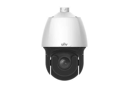 UNV security camera NDAA compliant installed outdoors with IP66 weatherproof protection
