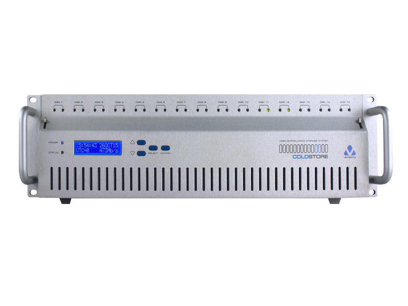 Samsung Hanwha Techwin VER-CSTORERAIL Veracity Coldstore 3U Rack Rail accessory