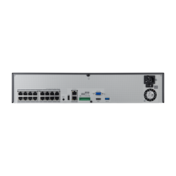 Hanwha Techwin WRN-1610S-4TB  WN  WAVE recording server with PoE+16 Channel NVR