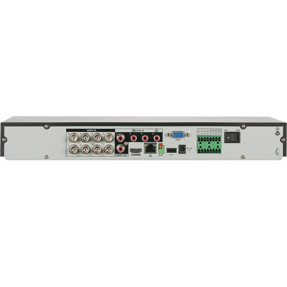 Dahua 8MP 8-Cha Penta-brid XVR Analytics+ HDCVI Security Digital Video recorder