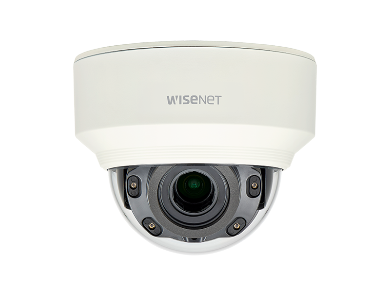 Hanwha Techwin XND-L6080RV 2MP PoE IR IP Security  Dome Camera 3.22-10mm Lens