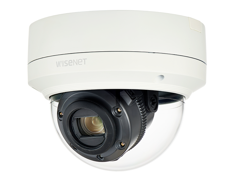 Hanwha Techwin XNV-6120R/LPR 2MP Low Speed LPR IR Network IP Dome SecurityCamera