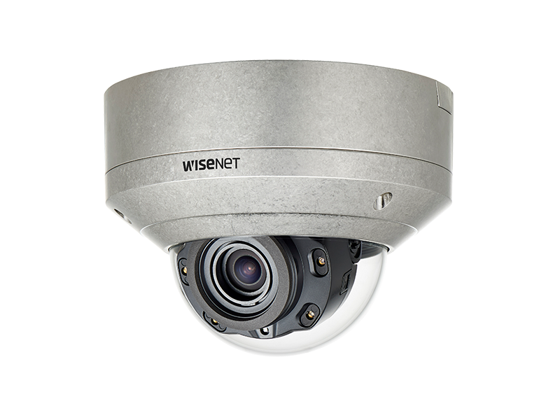 Hanwha Techwin XNV-8080RSA 5MP IP Network Security Dome Camera 2.4x 3.9~9mm Lens