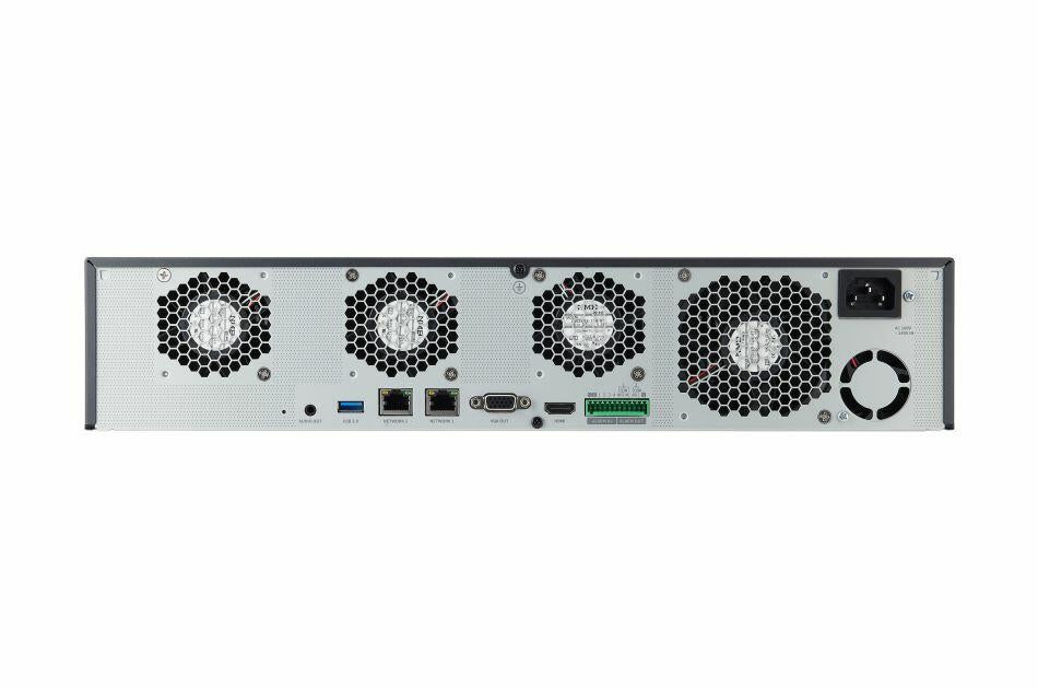 Hanwha Techwin XRN-1620B2-4TB HDD WiseNet 16CH 8K NVR IP Security Recorder