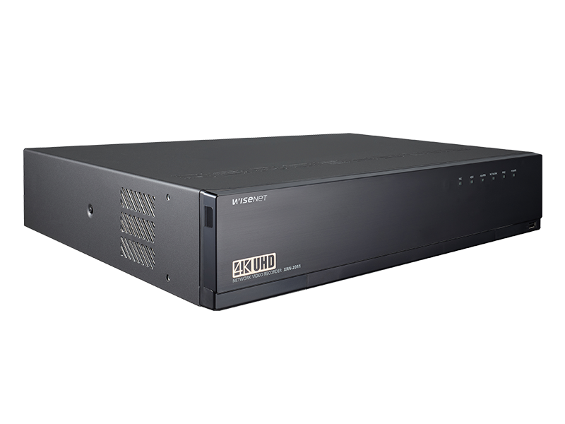 Hanwha Techwin XSeries XRN-2011A 32CH 12MP H.265 4K Security NVR Recorder No HDD