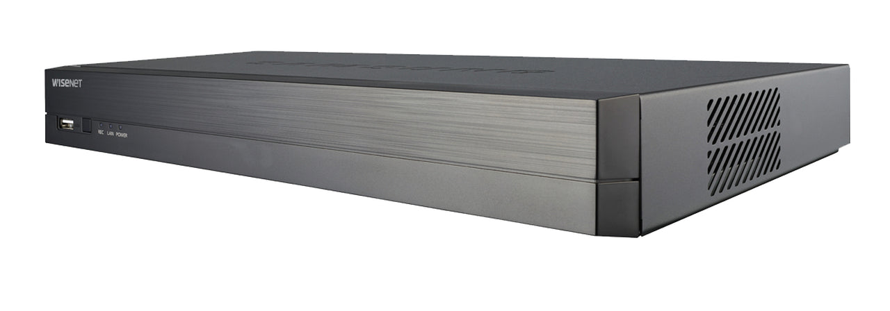 Hanwha Techwin WiseNet XRN-810S-6TB 8CH 8MP PoE+Security NVR Recorder 6TB HDD