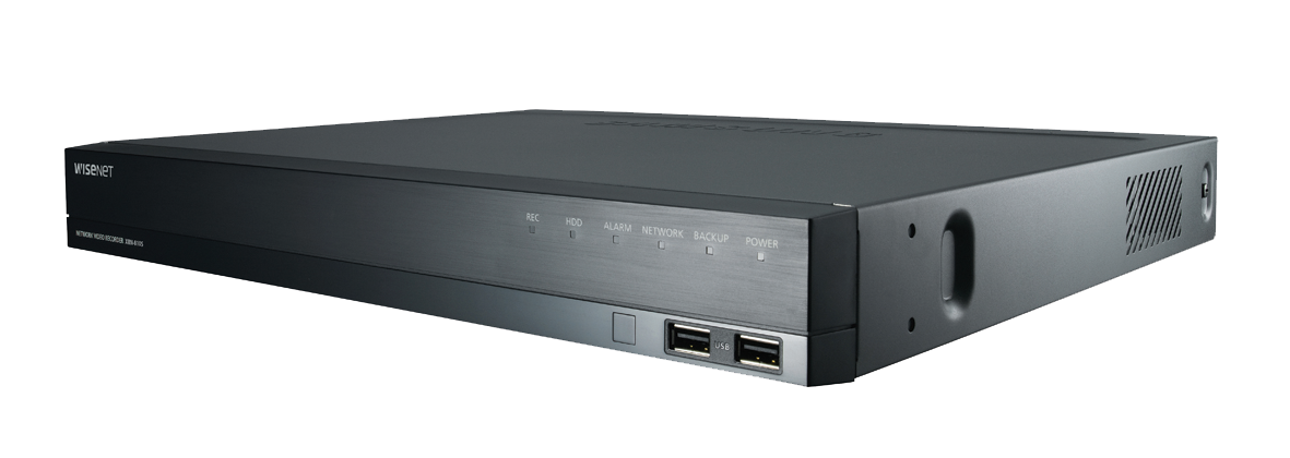 Hanwha Techwin XRN-820S-4TB HDD 8CH 32MP 8K H.265 PoE+ NVR IP Security Recorder