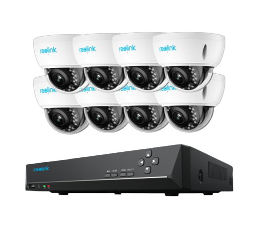 Reolink 16CH NVR 4K 8MP Ultra HD PoE 4TB HDD Human/Car Detect Security System - Secure IT Global