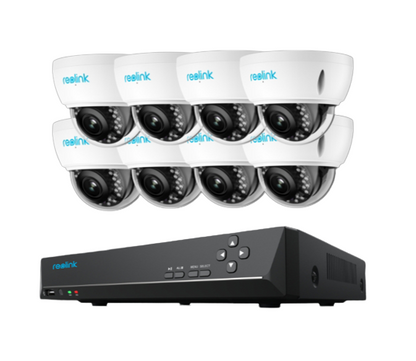 Reolink 16CH NVR 4K 8MP Ultra HD PoE 4TB HDD Human/Car Detect Security System - Secure IT Global