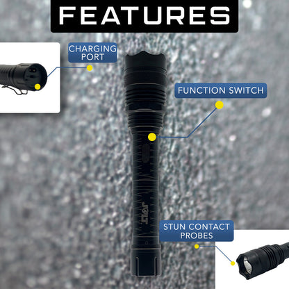 Tactical 95,000,000* Stun Flashlight