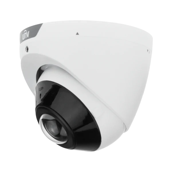Uniview 5MP NDAA IP67 IR Turret Audio IP Security Camera 1.68mm Fixed Lens