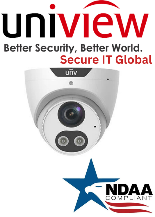 UNV 4MP IP67 PoE Audio NDAA IP Uniview Eyeball Security Surveillance Camera