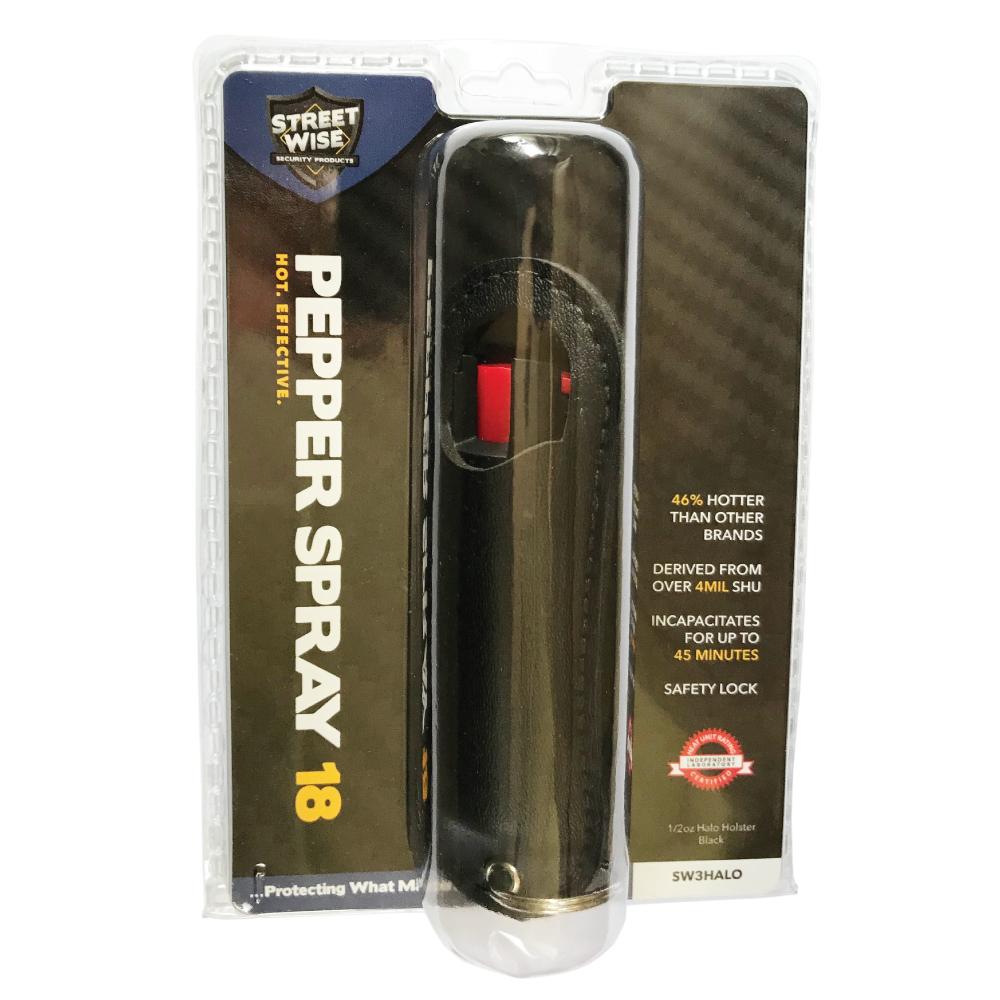 Streetwise 18 Pepper Spray 0.5 oz Halo