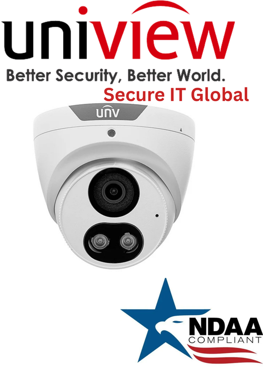 UNV 8MP HD IP67 NDAA 2-way Audio IP Uniview Eyeball Security Surveillance Camera
