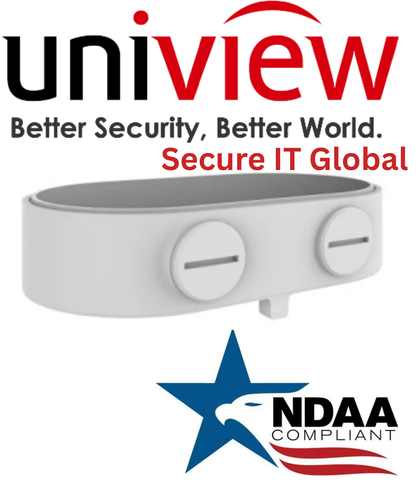 UNV Dual-ch Vandal Dome Aluminum Junction Box Uniview Security Accessory