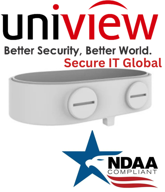 UNV Dual-ch Vandal Dome Aluminum Junction Box Uniview Security Accessory