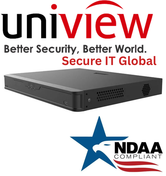 UNV 4K 16-Ch UltraHD NDAA Uniview Security Surveillance Recorder DVR