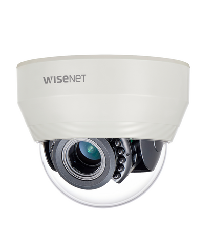Hanwha Techwin HCD-6070R 2MP Analog HD+ IR Security Dome Camera 3.2~10mm Lens